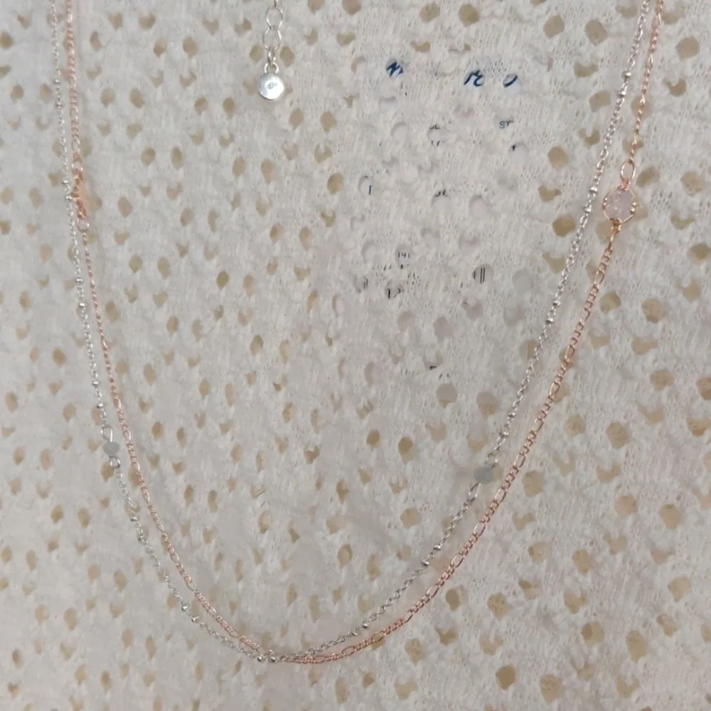 Bundle Madewell top & LC Long chain Necklace sale - Picture 2 of 4